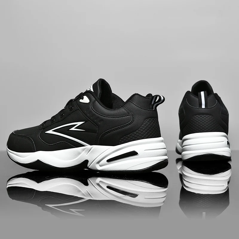 أحذية رياضية كاجوال للرجال قابلة للتنفس، أحذية رياضية فاخرة بدون كعب أنيقة، أحذية جري مريحة، سباق التنس #1