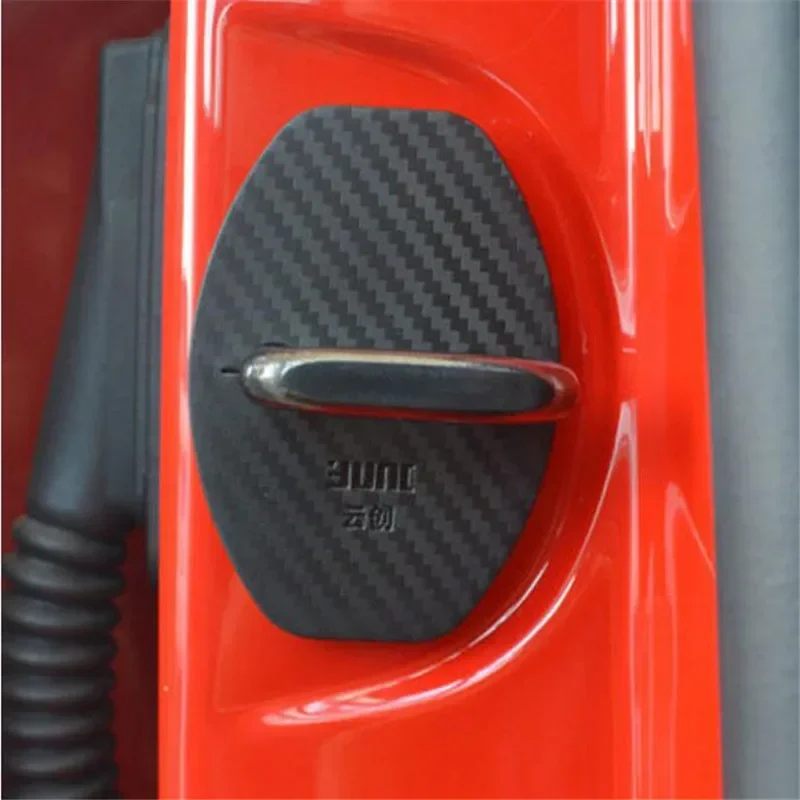 Door Lock Striker Catch Cover Check Arm Limiting Stopper Case Antirust Waterproof Set For Audi A3 A4 A5 A7 A8 Q2 Q3 Q5 Q7 TT