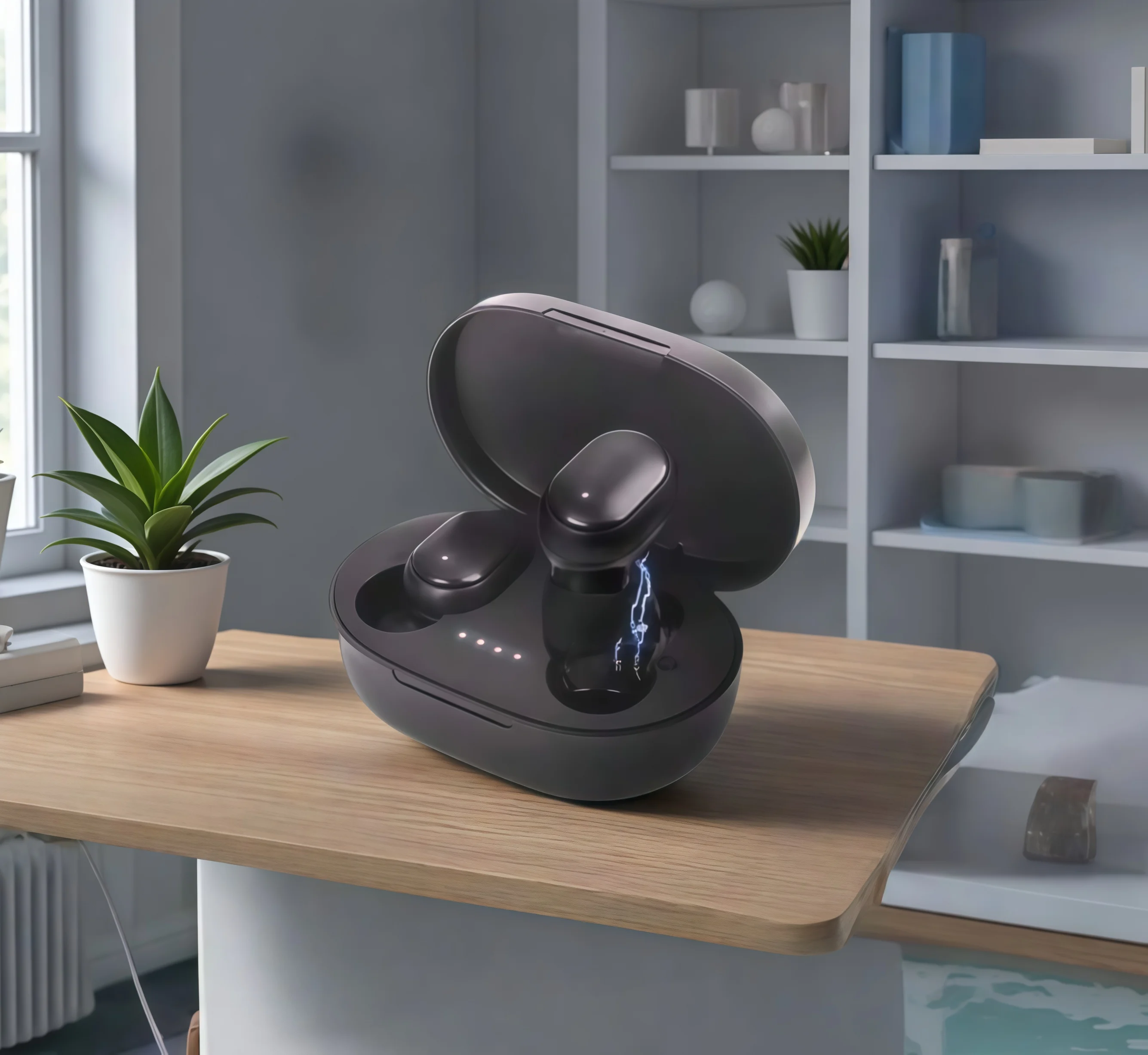 سماعات بلوتوث TWS جديدة سماعة بلوتوث لاسلكية سماعات إلغاء الضوضاء مع سماعات ميكروفون للهواتف الذكية #1