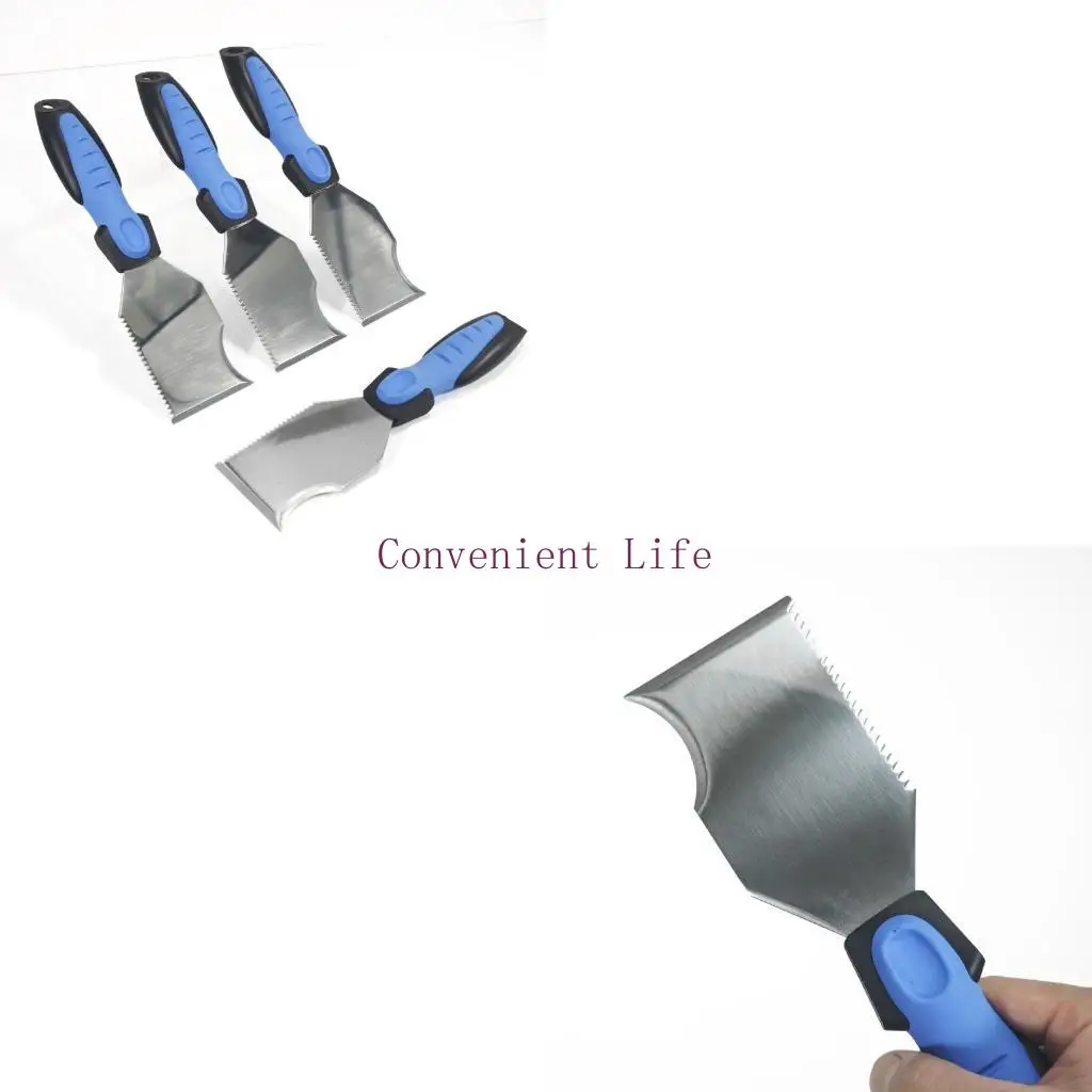 L1EE Putty Cutter Putty Scraper Stainless Steel Painters Cutter Taping Cutter for Remove