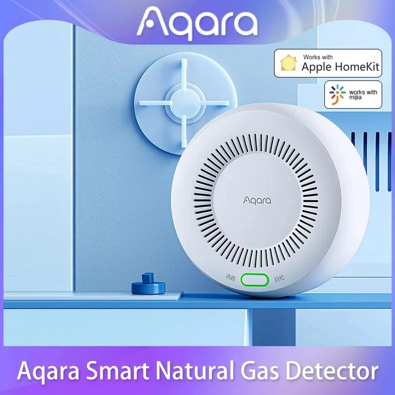 Aqara Natural Gas Detector Zigbee Smart Gas Leak Alarm Intelligent Linkage Smart home security For Xiaomi Mijia Mi home Homekit