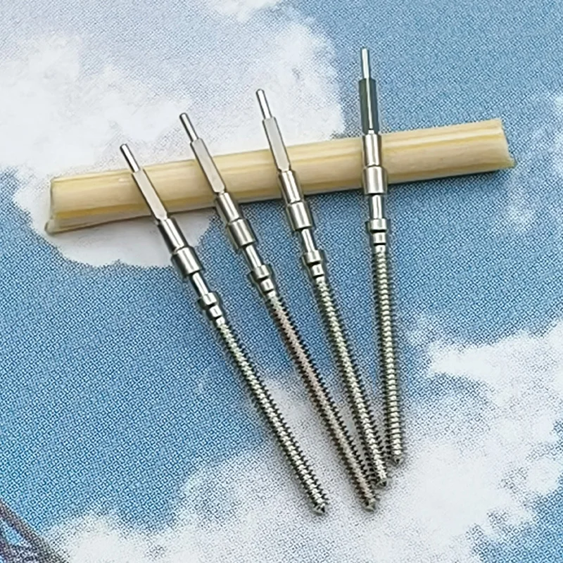 2/4pcs 7S26 Watch Crown Stem Spare Parts Fits 7S26 Movement Watch Replacement Watch Crown Stem Parts image 3