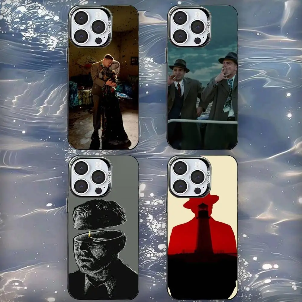 

TV Shutter-rs I-Islands Phone Case For iPhone 16,15,14,13,12,11,Mini,Pro,SE,MAX Black Matte Shockproof Cover