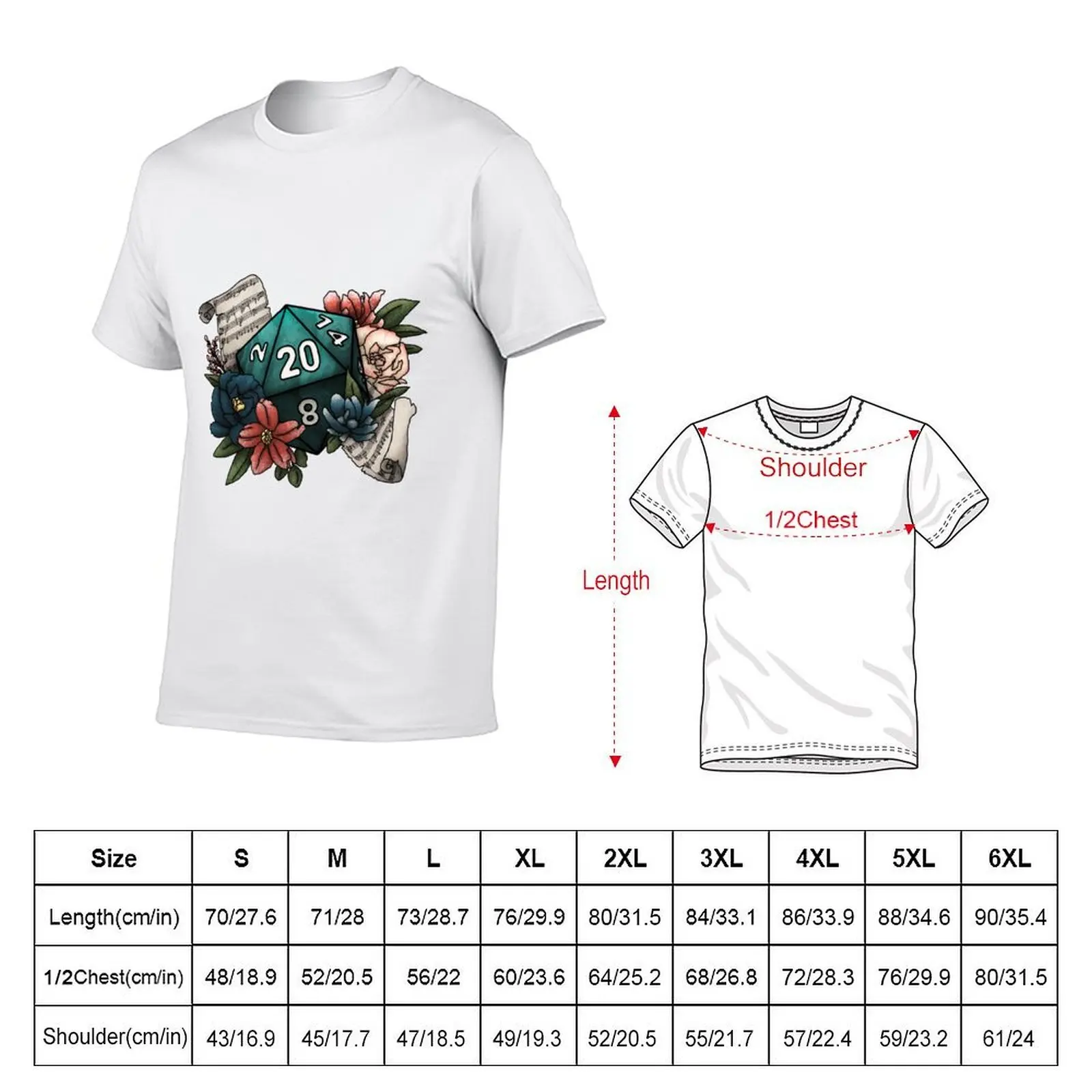 t D20 T-Shirt funny t shirt man shirts cotton for cotton - man shirt designer t heavy Tabletop Dice Gaming man Bard Class