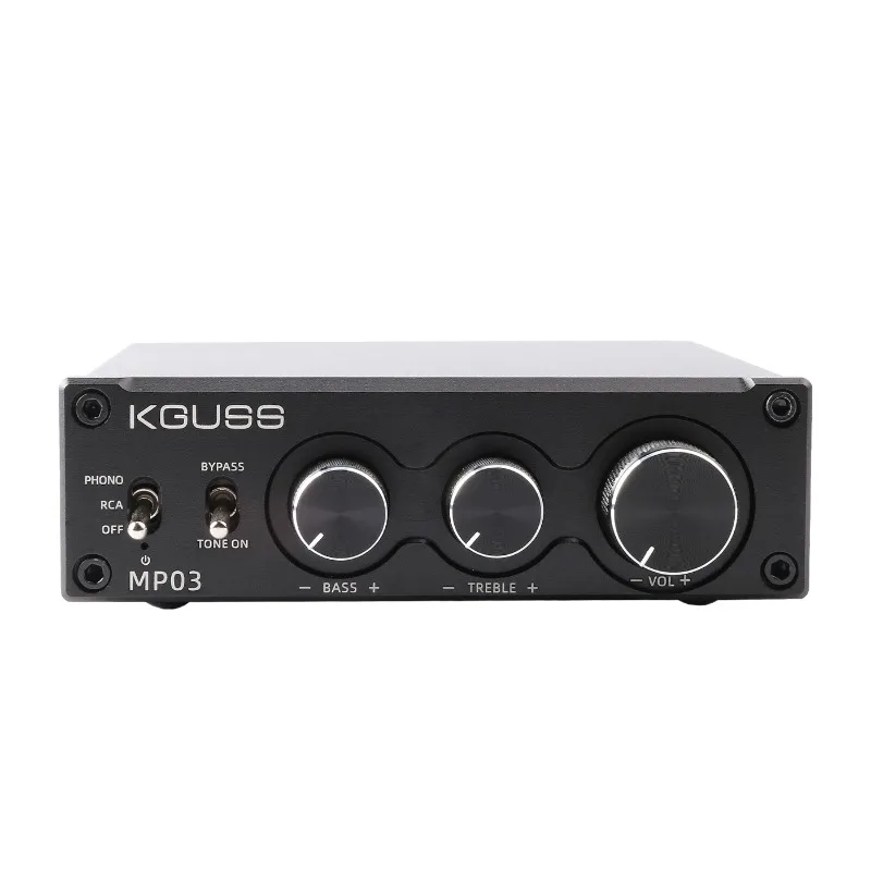 

KGUSS Gu Shengse MP03 MM Vinyl Record Player Amplifier 200W High Power Digital Amplifier Integrated Machine