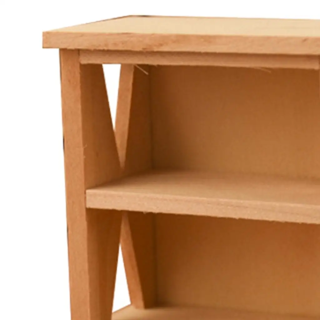 دمية المنمنمات الخشب رف شاشة الرف 1 12 مقياس مجموعة اثاث زخرفة لغرفة المعيشة الحمام المطبخ ديكور غرفة نوم #2