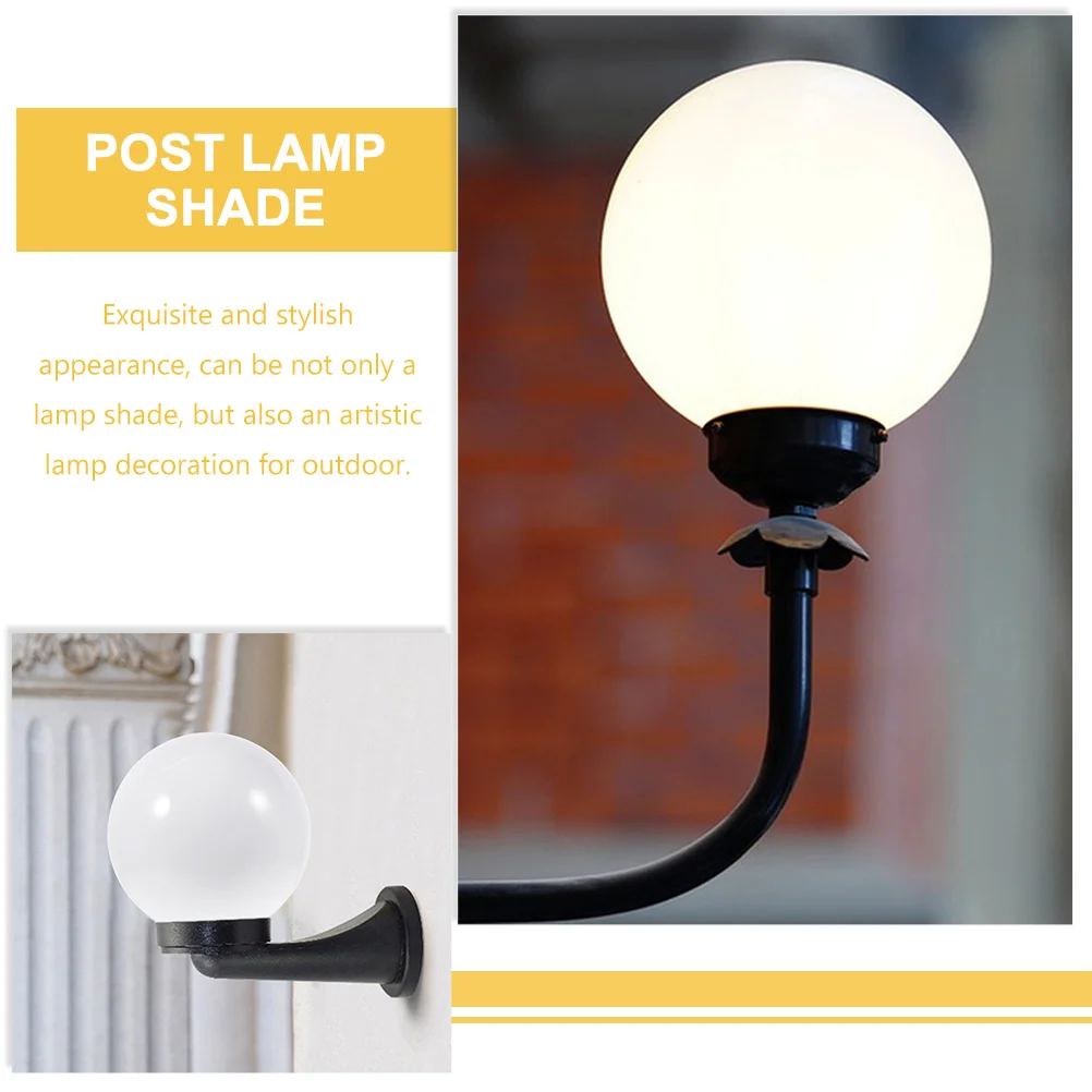 Lampshade Spherical Replacement Globe Acrylic Light Cover for Wall Small Ceiling Fan