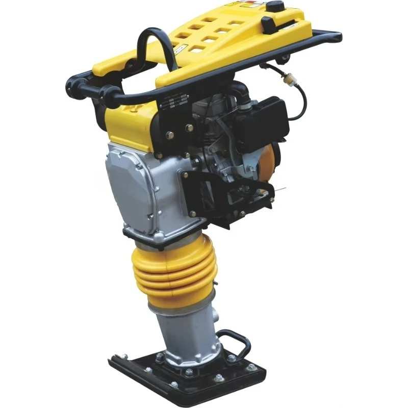 High Quality 4.0kw/5.5hp Vibratory Soil Compactor Machine Building Construction Earth Rammer with Core Engine for Tamping Soil