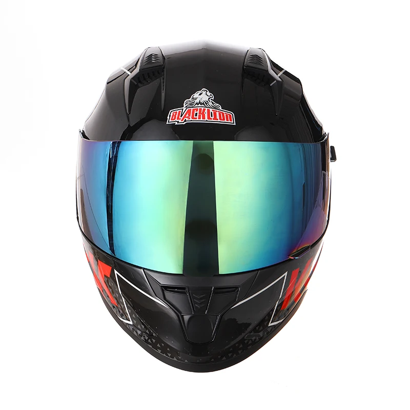 フルフェイスオートバイヘルメットサンレンズモトクロスカスコモト軽量安全ストリートバイク高速乗馬カスクモトレーシング-kask