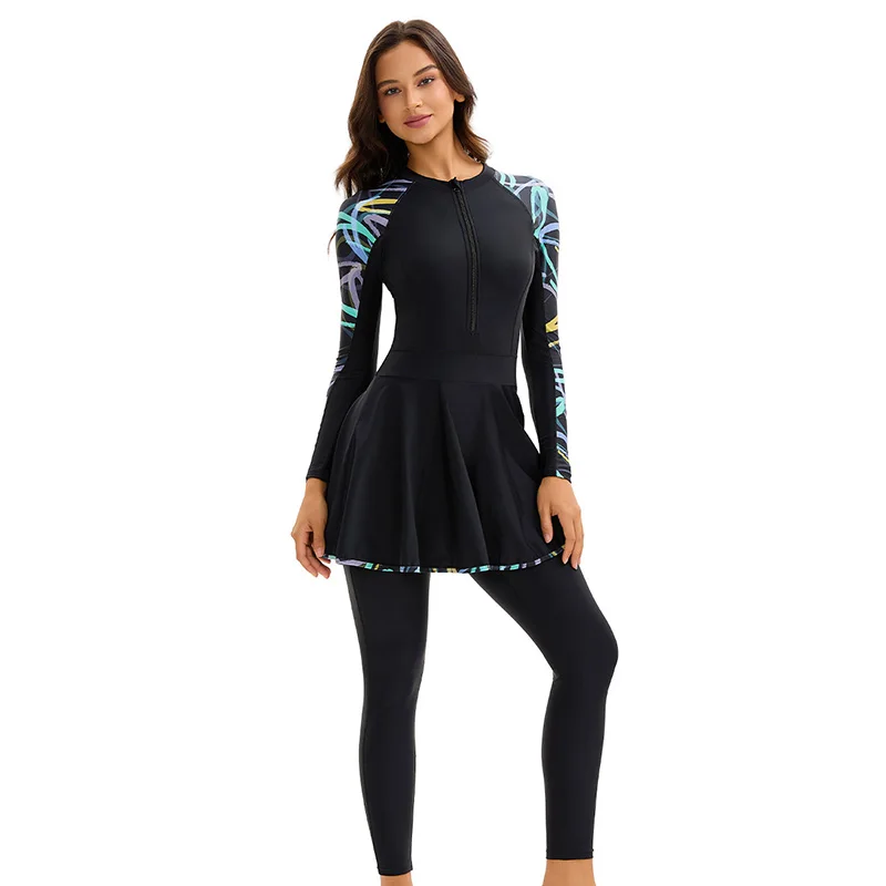 Muslim Breathable Quick Drying Full Skirt Swimsuit Suitable For Both Professional And Casual Swimming Enthusiasts