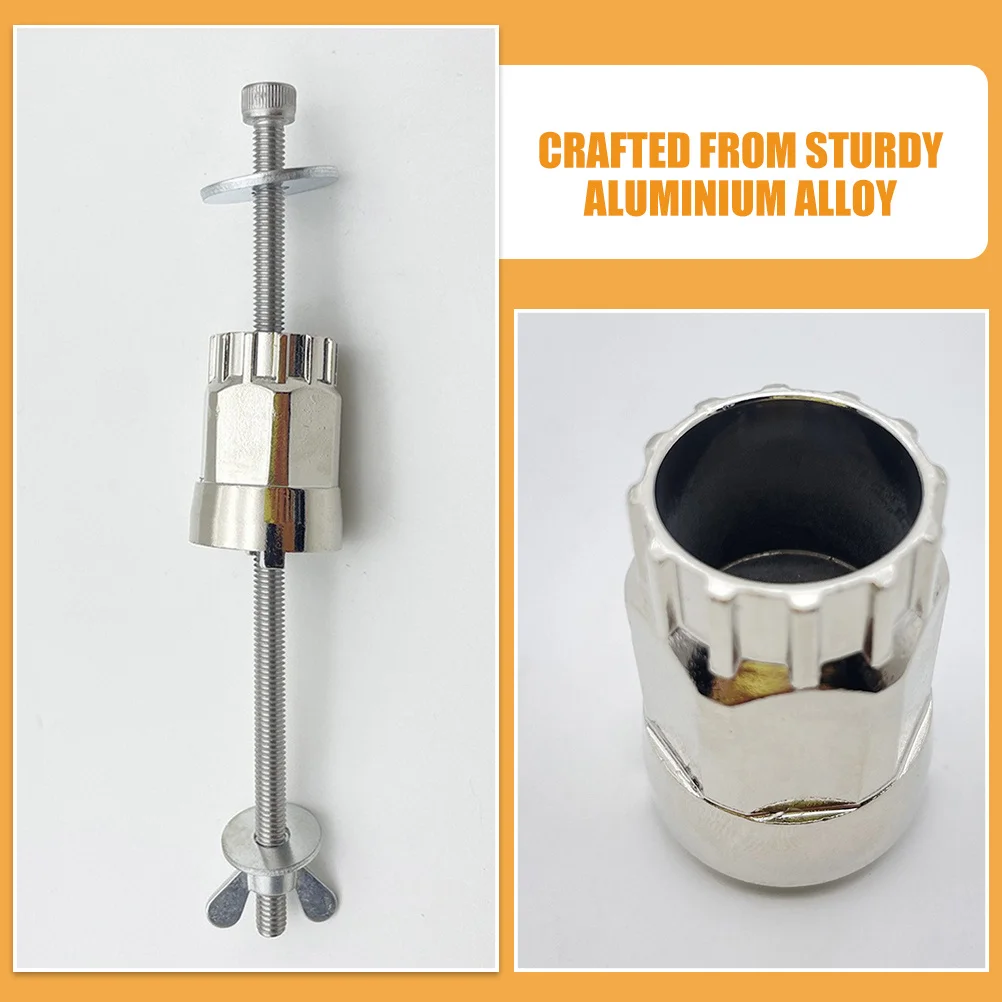 

1 set 1 Set Bicycle Free Hub Removal Tool Aluminum Alloy Portable Design For Quick Disassembly Bike Repair Accessory Hub Remove