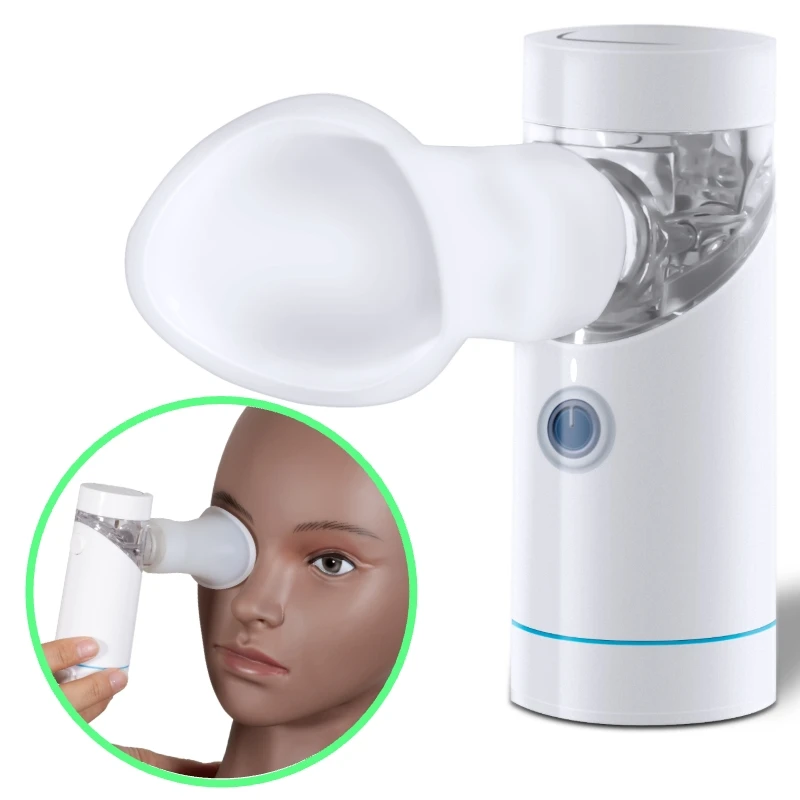 Nano Mist Eye Moisturizer voor verlichting van droge ogen en schoonheidshydratatie, draagbaar oogzorgapparaat met reisvriendelijke vernevelingsmassa