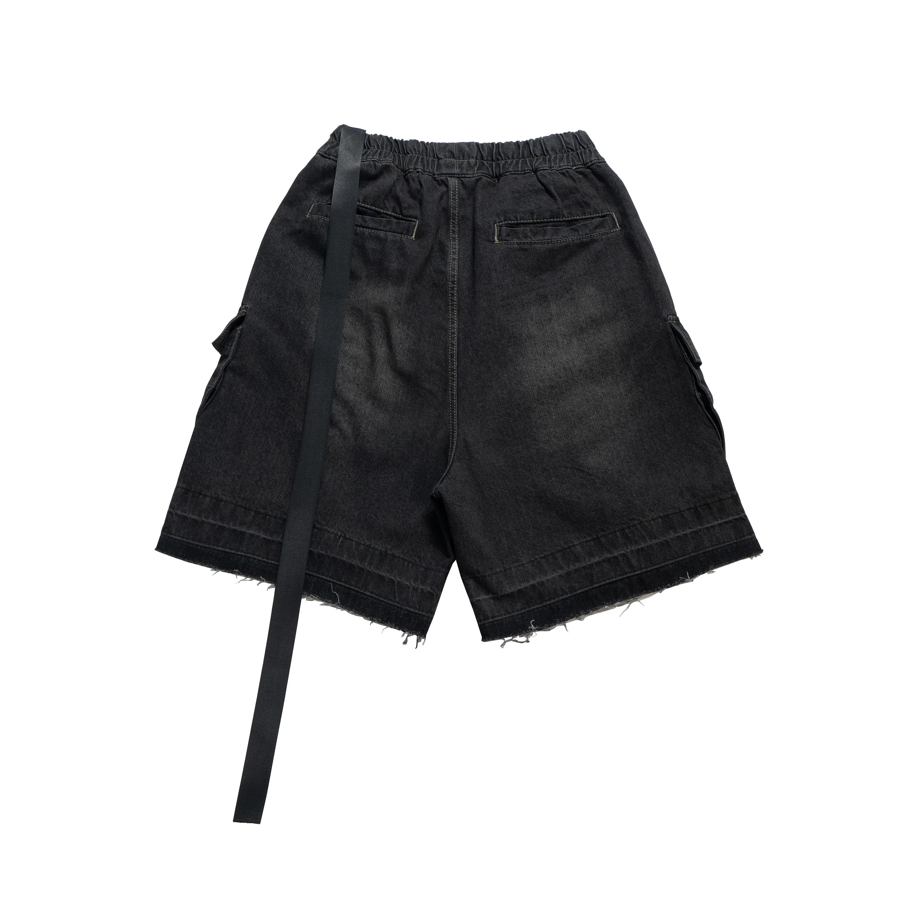Men Casual Jeans Short Cotton Harem Gothic Style Men's Clothing Sweatpants Summer Women Loose Black Shorts