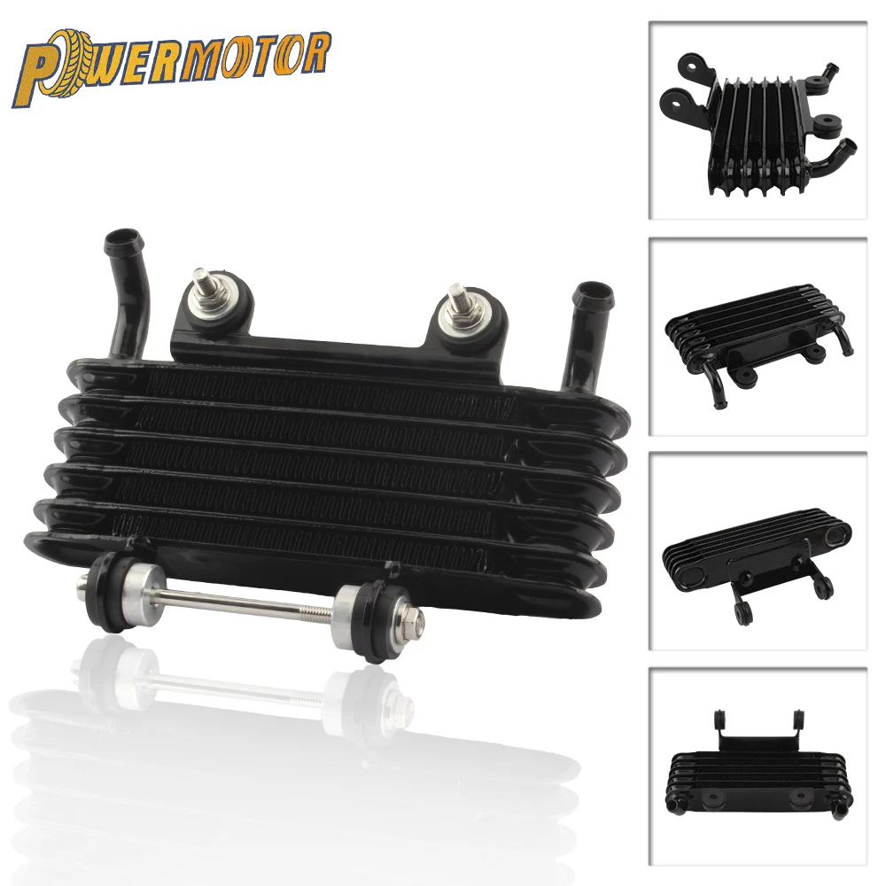 

Oil Cooler Moto Motorcycle Radiator Parts for Honda Suzuki Yamaha GY6 125 Universal Engine Cooling Motocross Dirt Bike Modified