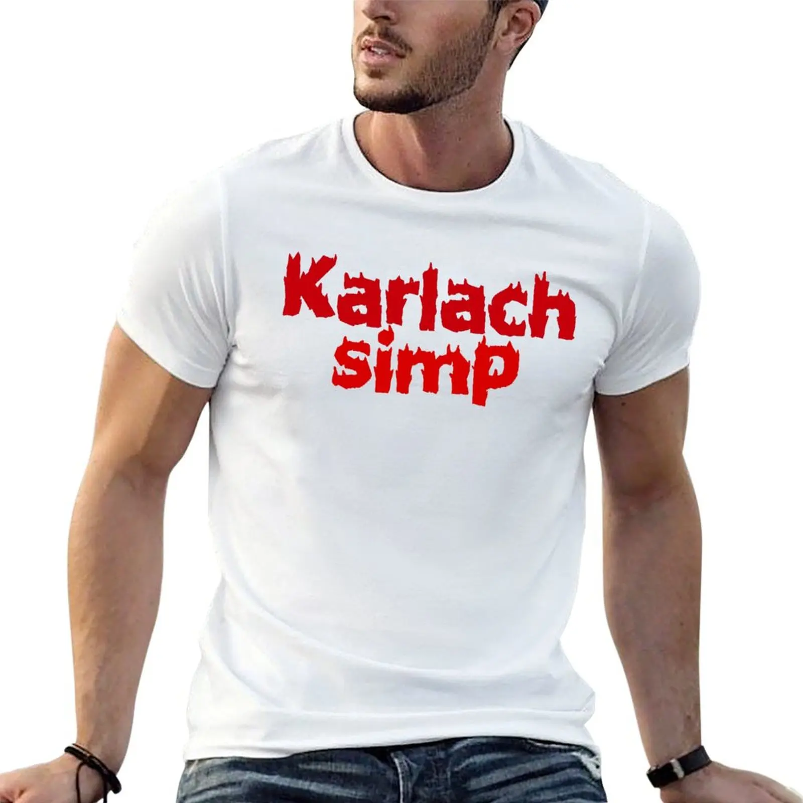 Karlach simp T-Shirt cute clothes custom shirt mens graphic t-shirts anime