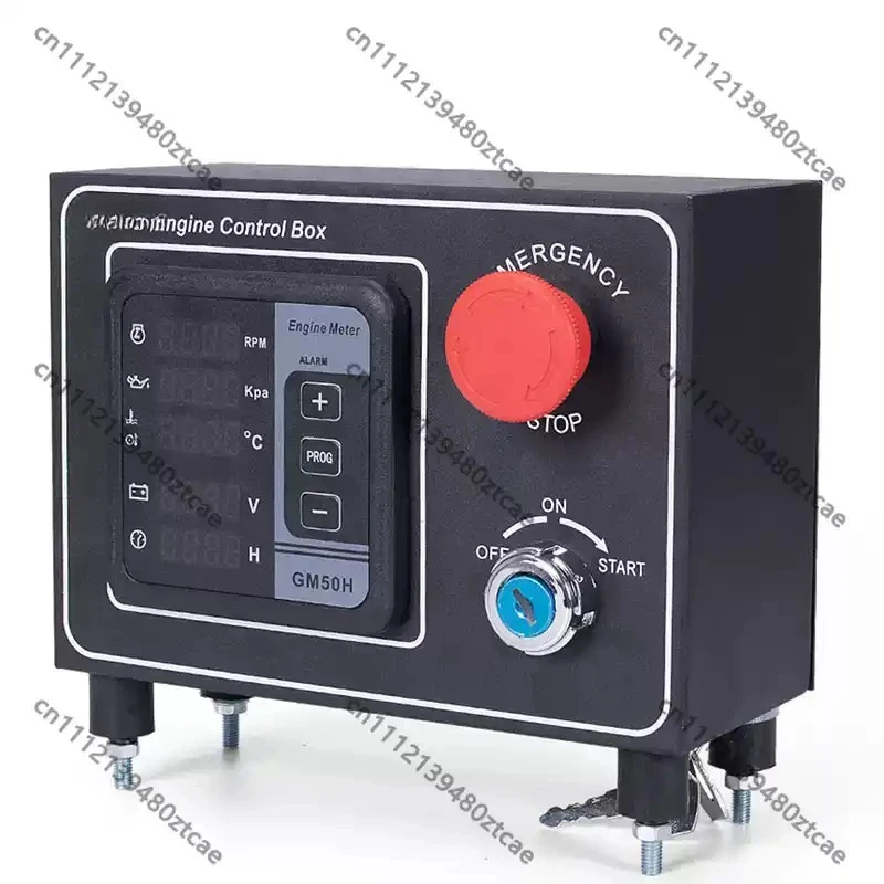 Digital Multifunction Engine Monitor GM50H BX50H Water Temp Oil Pressure RPM Controller For Diesel Generator Set