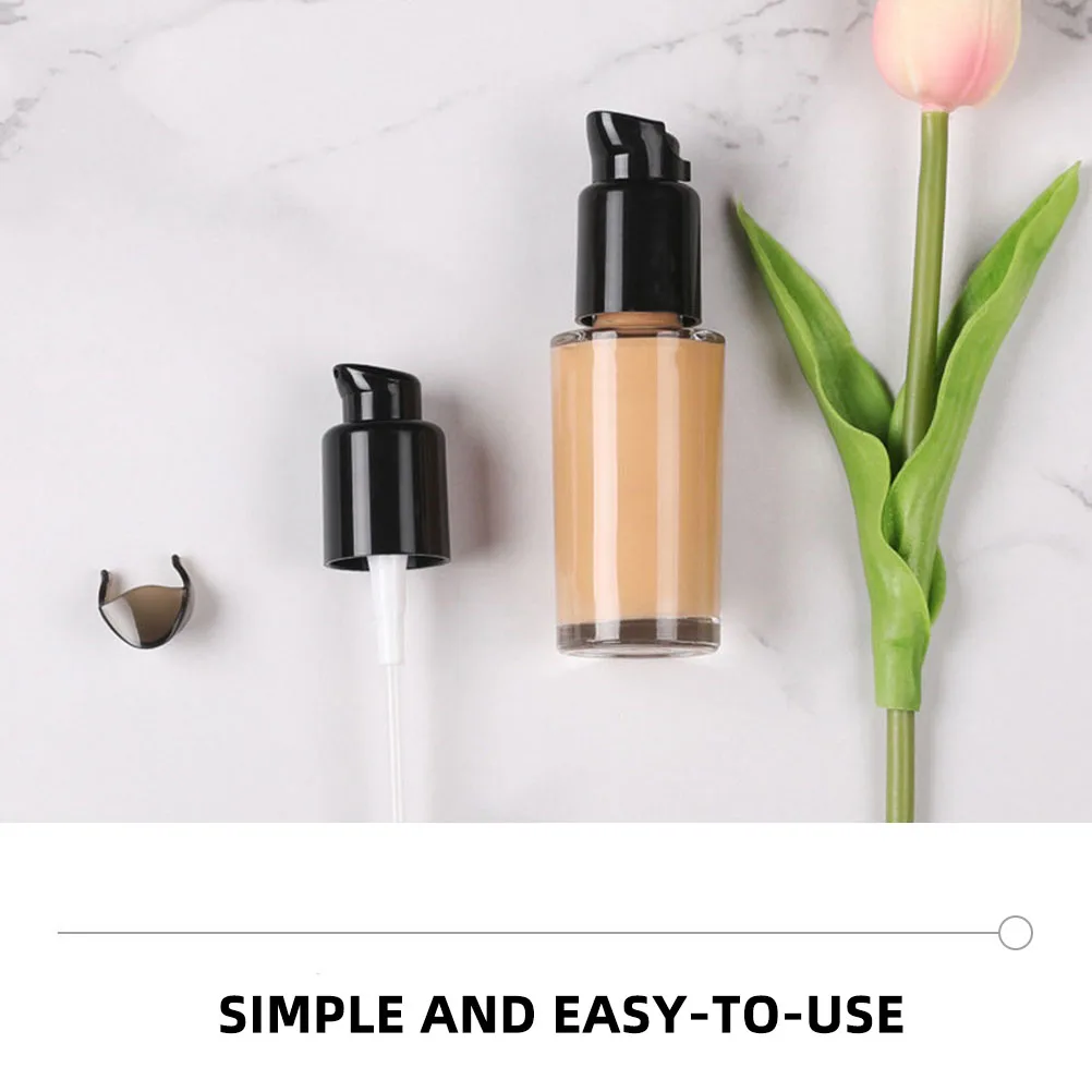 

Plastic Lotion Pump Dispenser Black Hand Soap Replacement Bathroom Premium Durable Easy Tighten Popular Practical