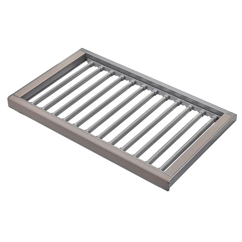 Wardrobe basket jewelry box drawer lattice pull telescopic slide