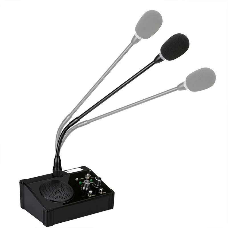 N88R TW106 5W Professional Mini Wireless Conference Microphone System Mics For Post Office Railway Station Bank