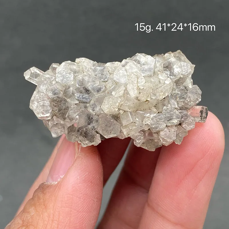 100% Columnar Transparent Natural Calcite Crystal Raw Stone Mineral Specimens