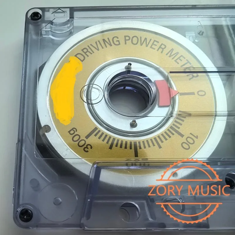 TEST TAPE DRIVING POWER METER TW-2412 with drive power meter in forward play mode, measuring the forward drive power
