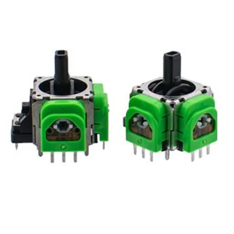 ABGN 10 Piece For PS5 Hall Electromagnetic Joystick Potentiometer High Precision Green Adjustable Electromagnetic IC Joystick