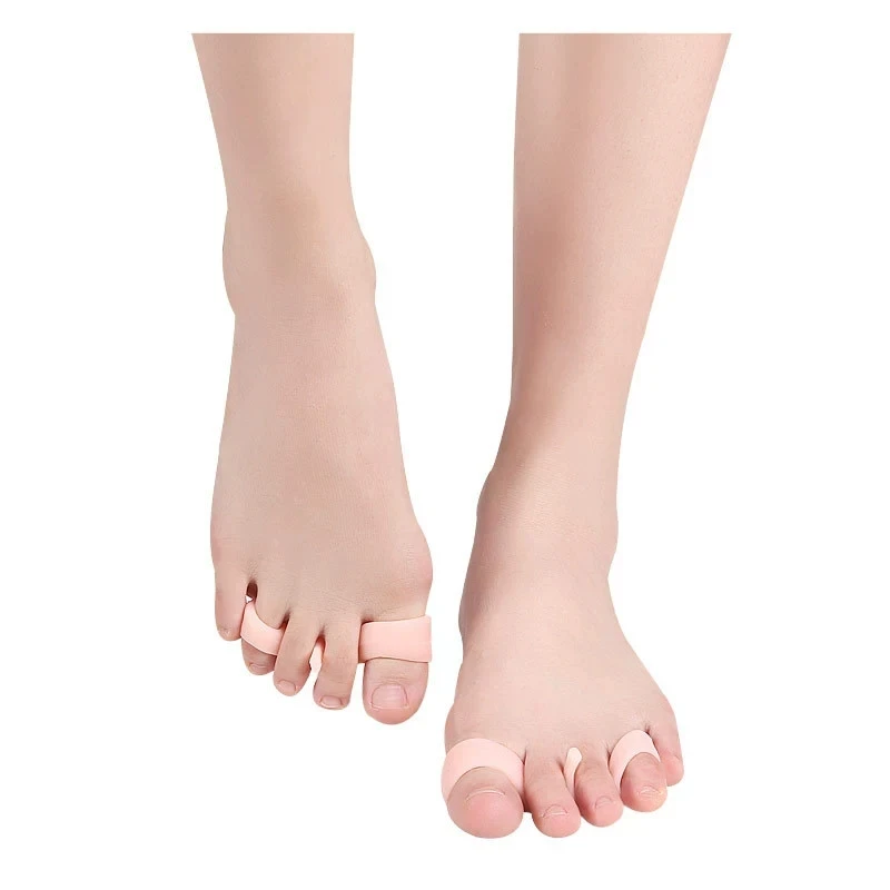 

1/2Pairs Silicone Gel Separators Hammer Toe Fingers Straightener Corrector For Curled Toes Feet Foot Care Adjuster Tool