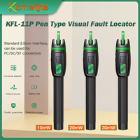 Visual Fault Locator Komshine KFL-11P 10 20 30mw 20km Pen Type VFL Optional LC Connector