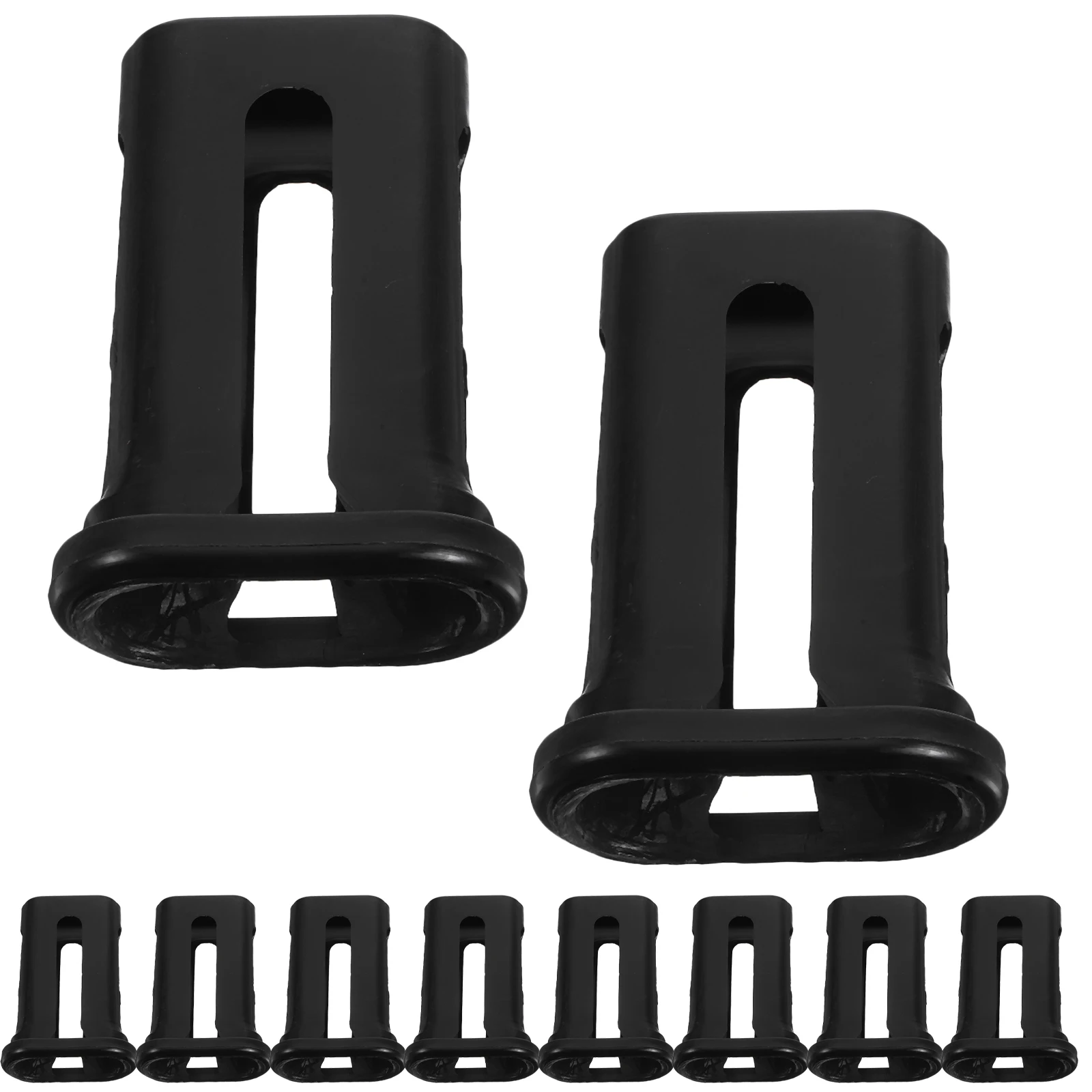 

12pcs Anti-Slip Chair Leg Protectors Plastic Floor Pads Noise Reducing Easy Install Sturdy Chair Foot Covers Furniture Leg Caps