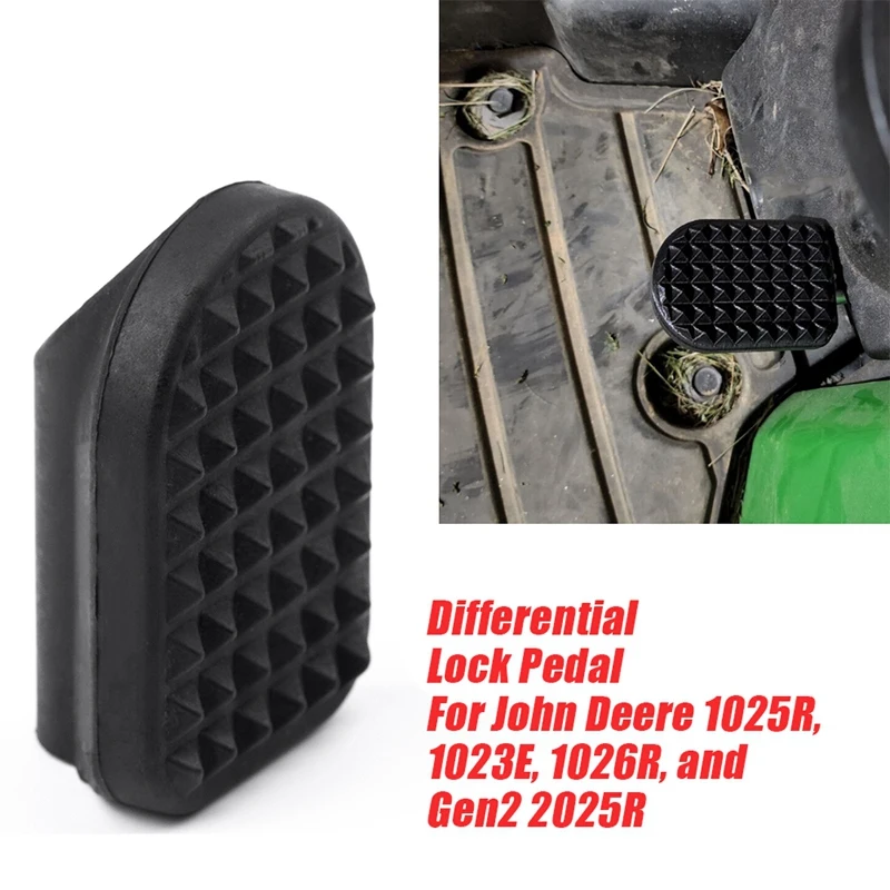 Auxiliary Foot Pedal For John Deere 1025R, 1023E, 1026R, And Gen2 2025R Differential Lock Pedal Footpedal Accessories