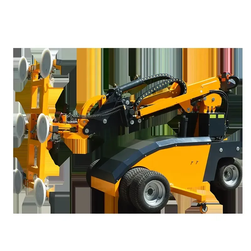 2026 CE 800kg Outdoor All Terrain Electric Suction Cup Glass Vacuum Lifter for Sale