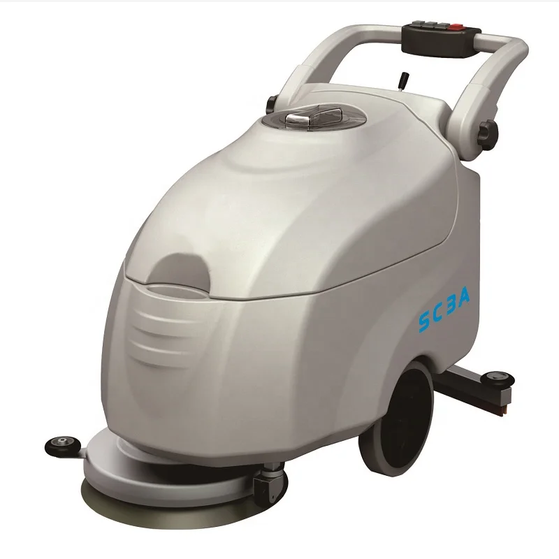 SC3A new solution 168RPM low-noise industrial concrete easy to operate walk behind scrubber burnishing floor cleaning machine