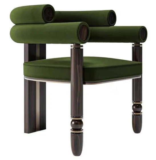 Art Rattan Chair Set of Three Living Room Phoenix Chair Retro Rattan Chair