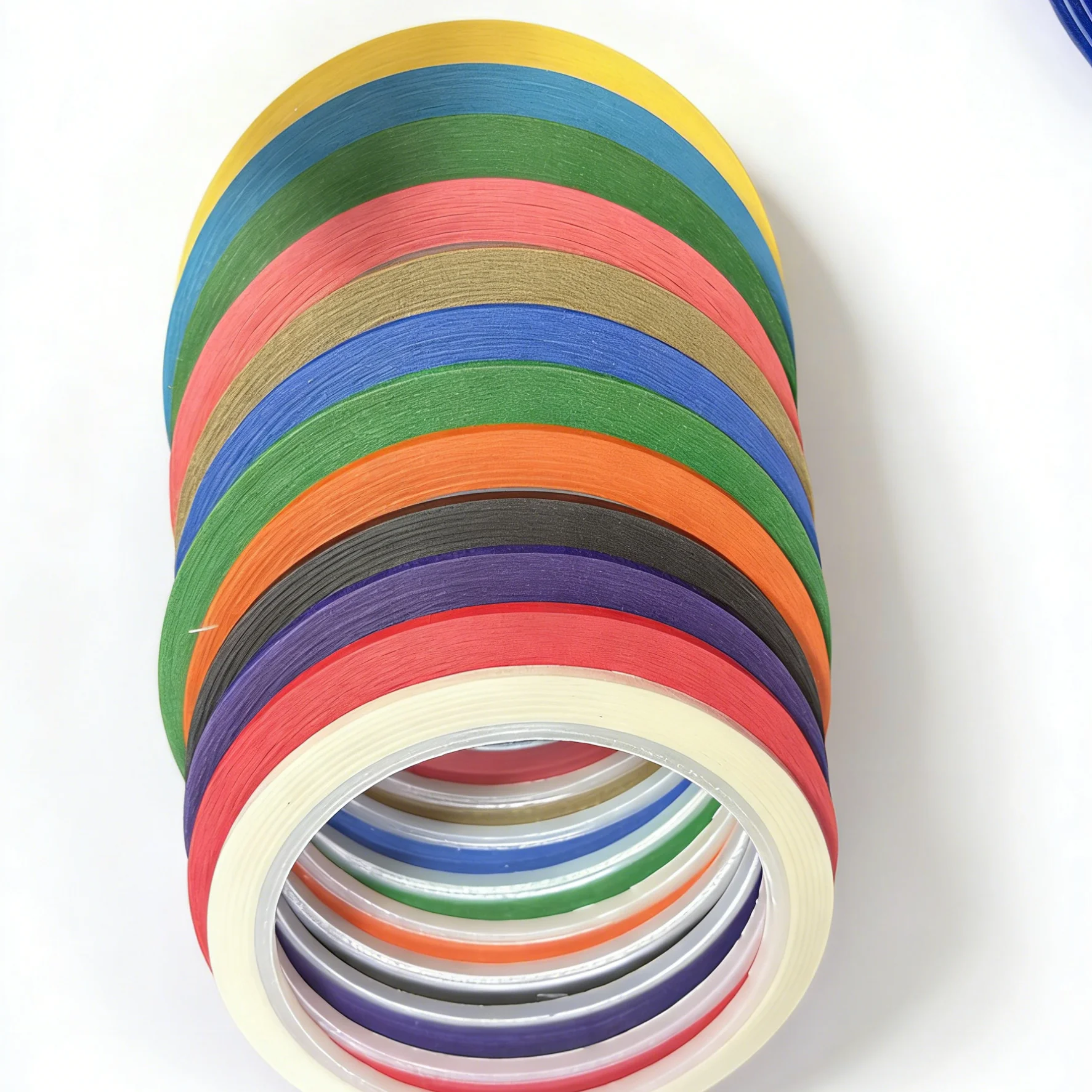 12ROLLS Rainbow Colored Maskin - School Of Art X Craft recension och pris
