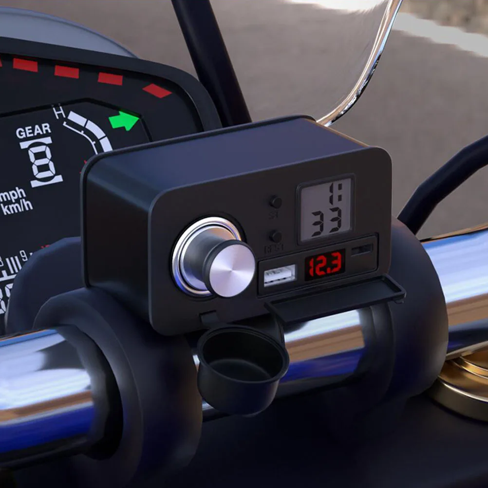 

12 В мотоциклетный USB водонепроницаемый прикуриватель, блок питания для быстрой зарядки для мобильного телефона, GPS-камера, мотоцикла