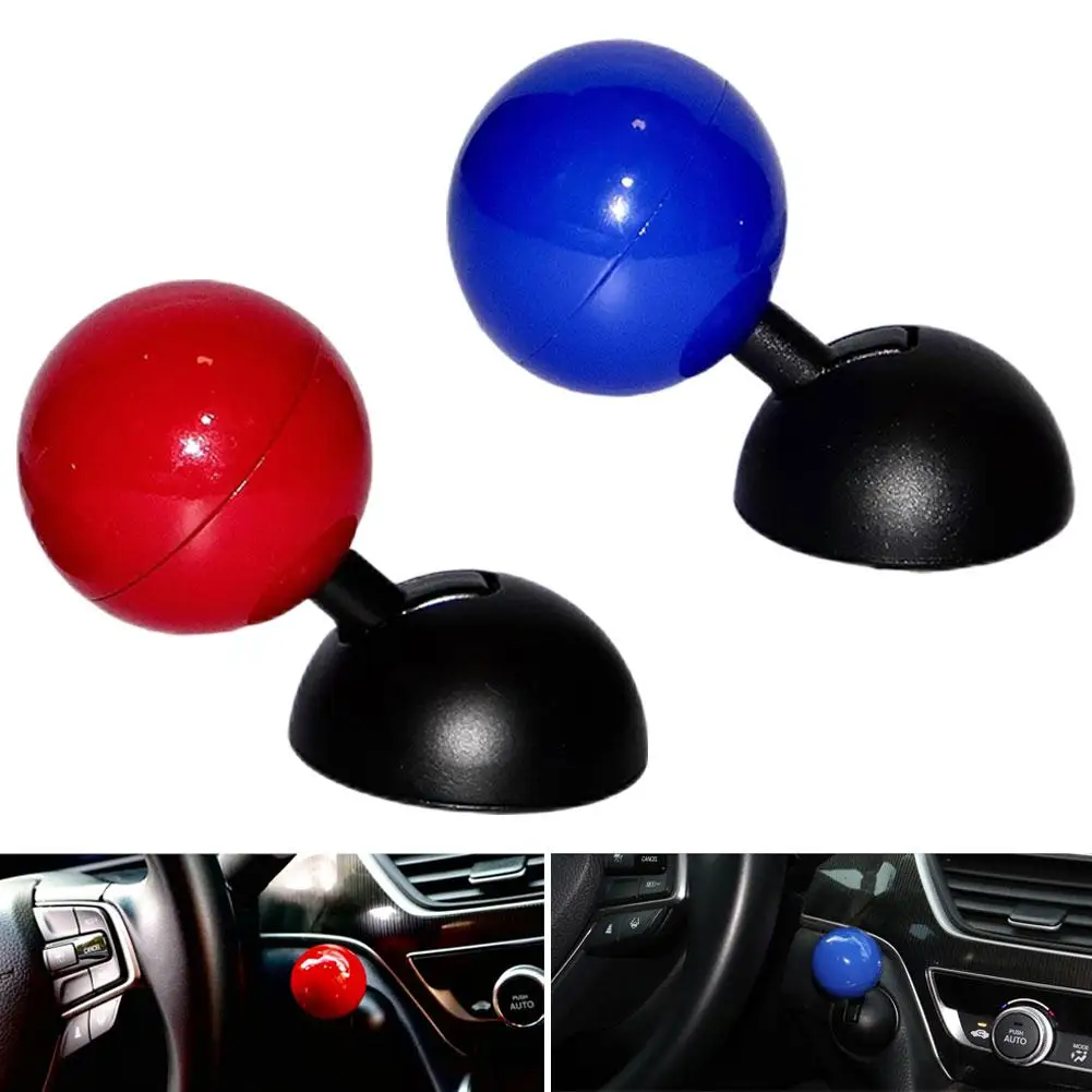 Car One Click Start Plastic Button For Car Engine Start/stop One-click Start Button Cover Decoration Sticker Plastic Style Decor