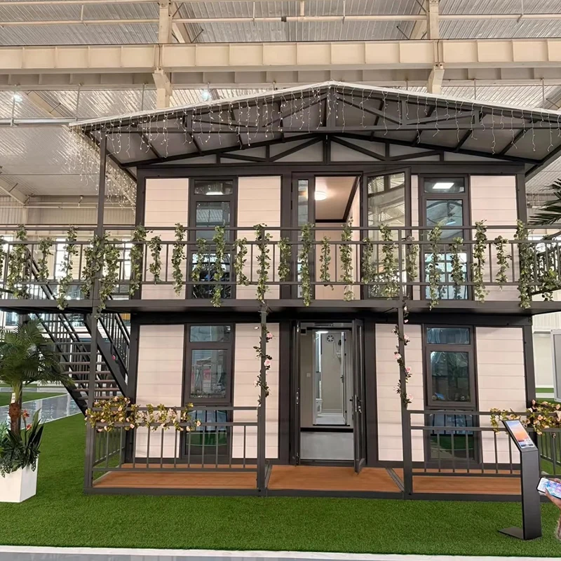 Container House 3 Bed Rooms Office Container 20 ft 3 Bedroom Container Home Mobile Home Trailer Folding House