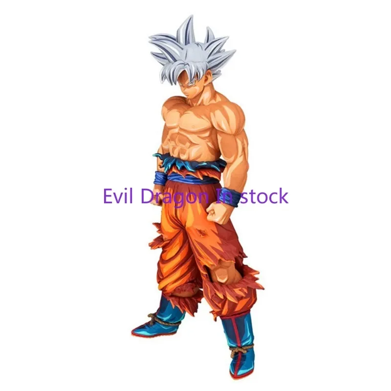 Original Bandai Banpresto Grandista Dragon Ball Goku Ultra Instinct รูปแบบ Action Figure อะนิเมะมังงะขนาดตุ๊กตาวันเกิดของเล่น