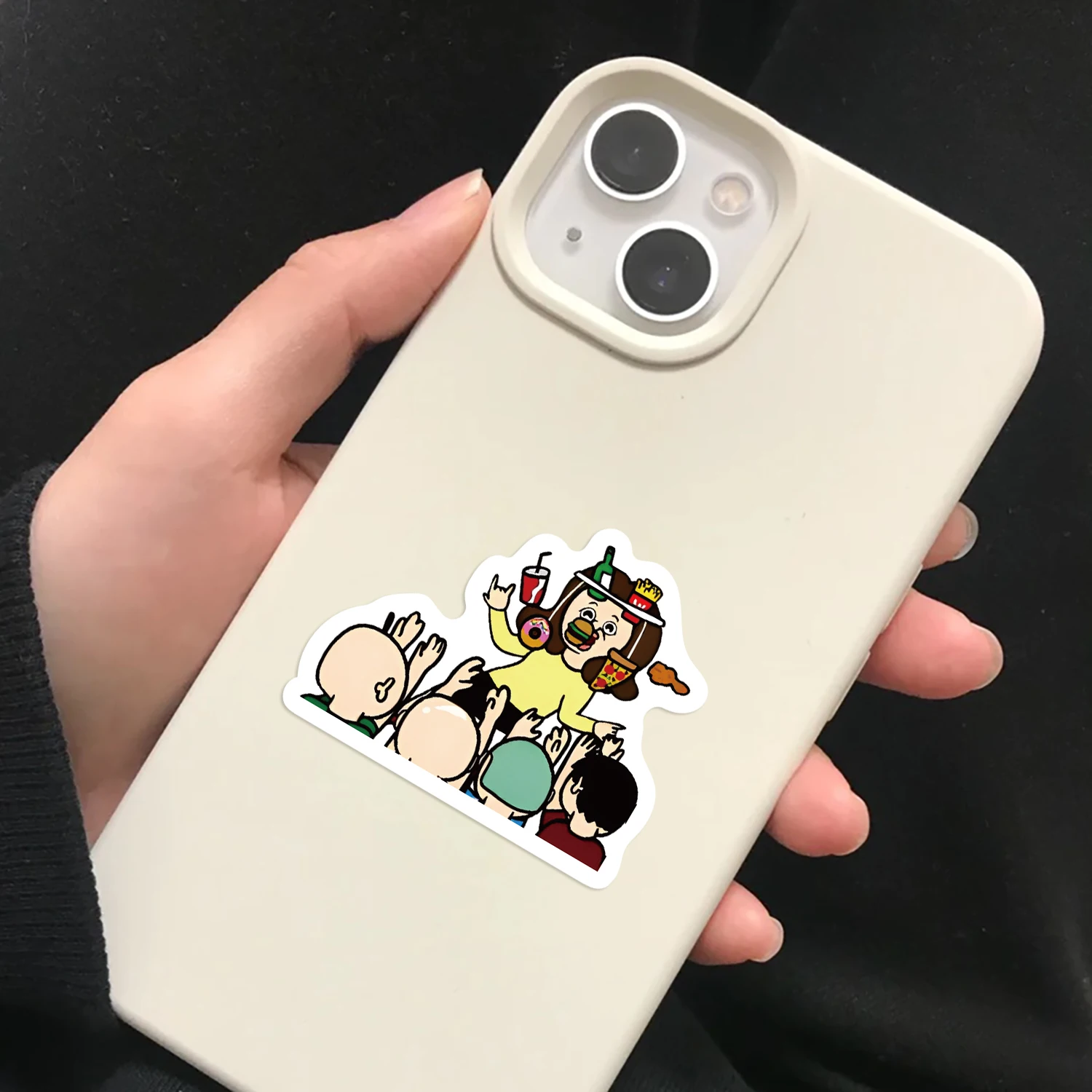 73PCS Cute Korean Cartoon Scrapbook Stickers DIY Diary Laptop Luggage Skateboard Graffiti Decal Fun Stylish Classic Toys image 6
