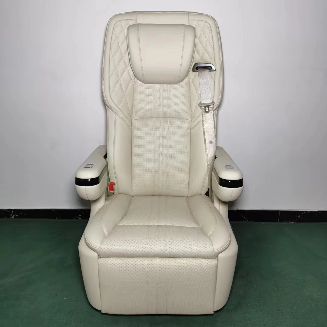 Factory Wholesale Customized PU Leather VIP Lounge Truck Modification Advanced Modified Car Seats with Swivel Feature