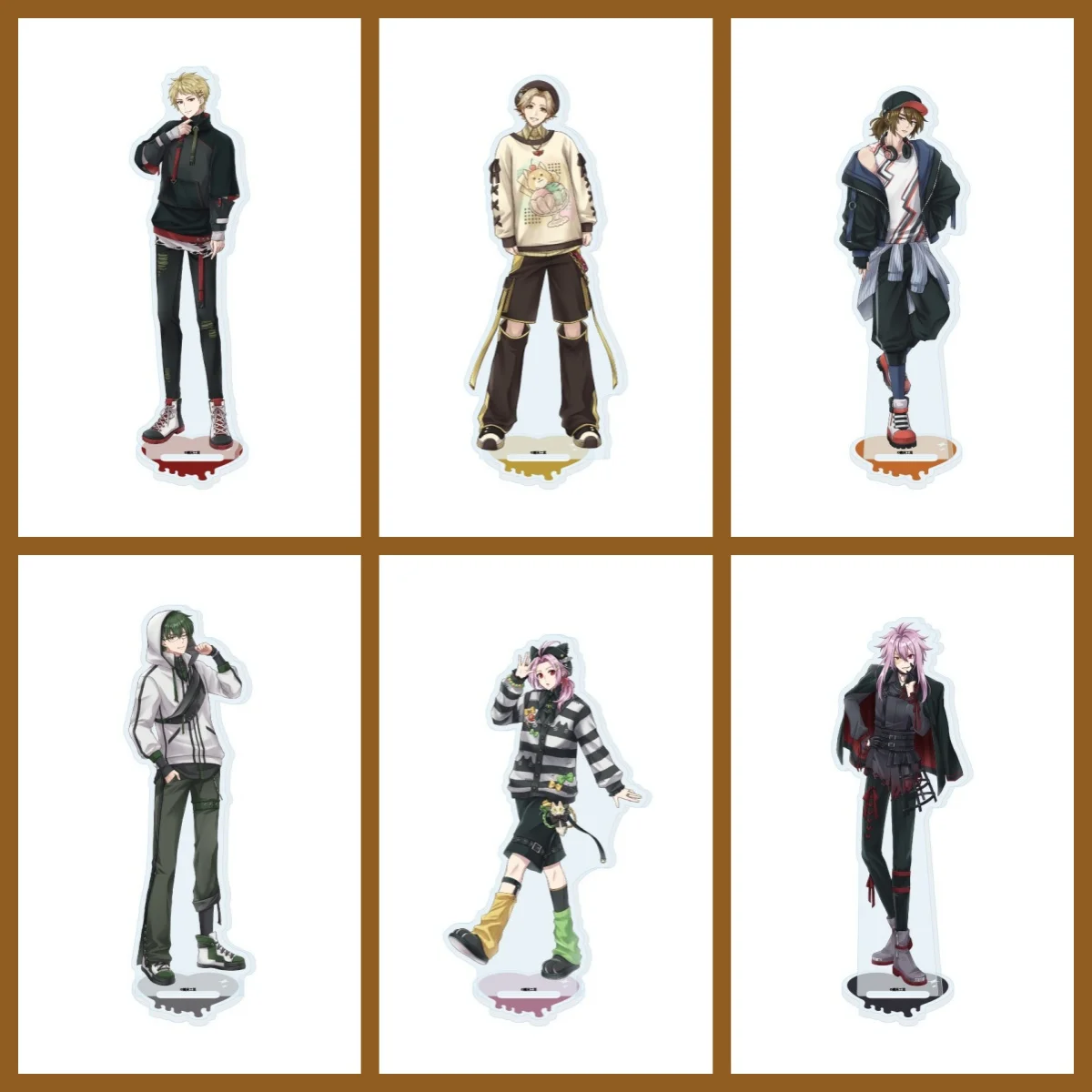 Cell Of Empireo Anime Haruki Atou Eiji Shinano Anime Acrylic Stand Model Figure Cosplay Plate  Keychain Desk Decor Plate Gift