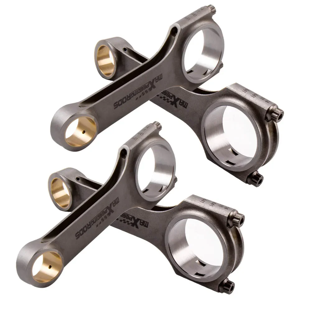 For MaXpeedingrods 4 Pieces Connecting Rods For BMW N20B20 2.0T / N26B20 H-Beam   Forged Steel Conrod