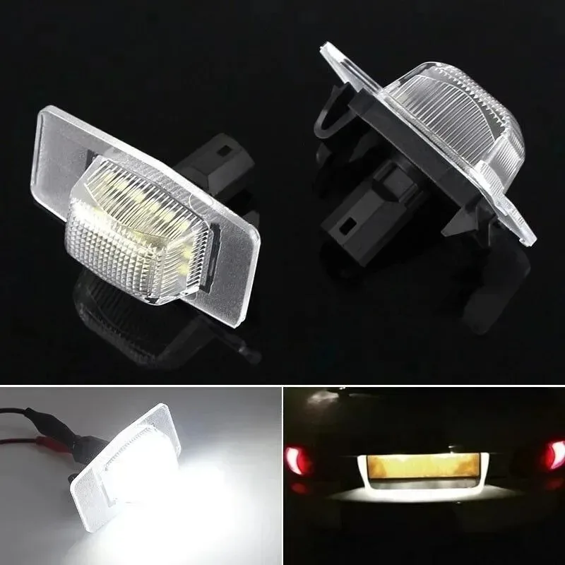 

2XLED License Plate Light LED Hot Sale for MPV Tribute Miata Escape Mercury Mariner Number Plate Lamp No Error Protege