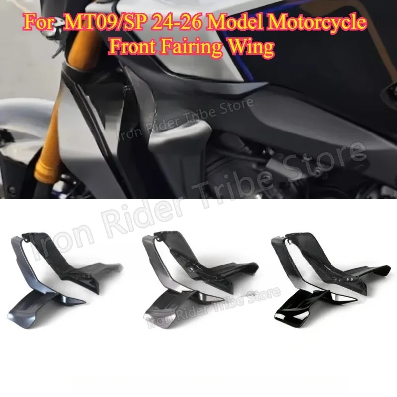 For MT09/SP 24-26 Motorcycle Front Fixed Wing, Modified Side Wing Spoiler