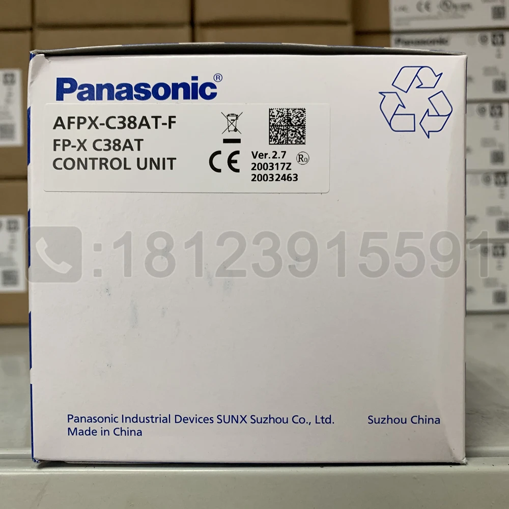 

Panasonic PLC/ Panasonic FP-XC38AT/AFPX-C38AT-F built-in analog quantity 4 in and 2 out.