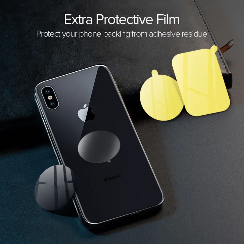 10PCS Magnetic Metal Plate for Car Phone Holder Universal Iron Sheet Disk Sticker Mount Mobile Phone Magnet Stand for iPhone - náhled 4