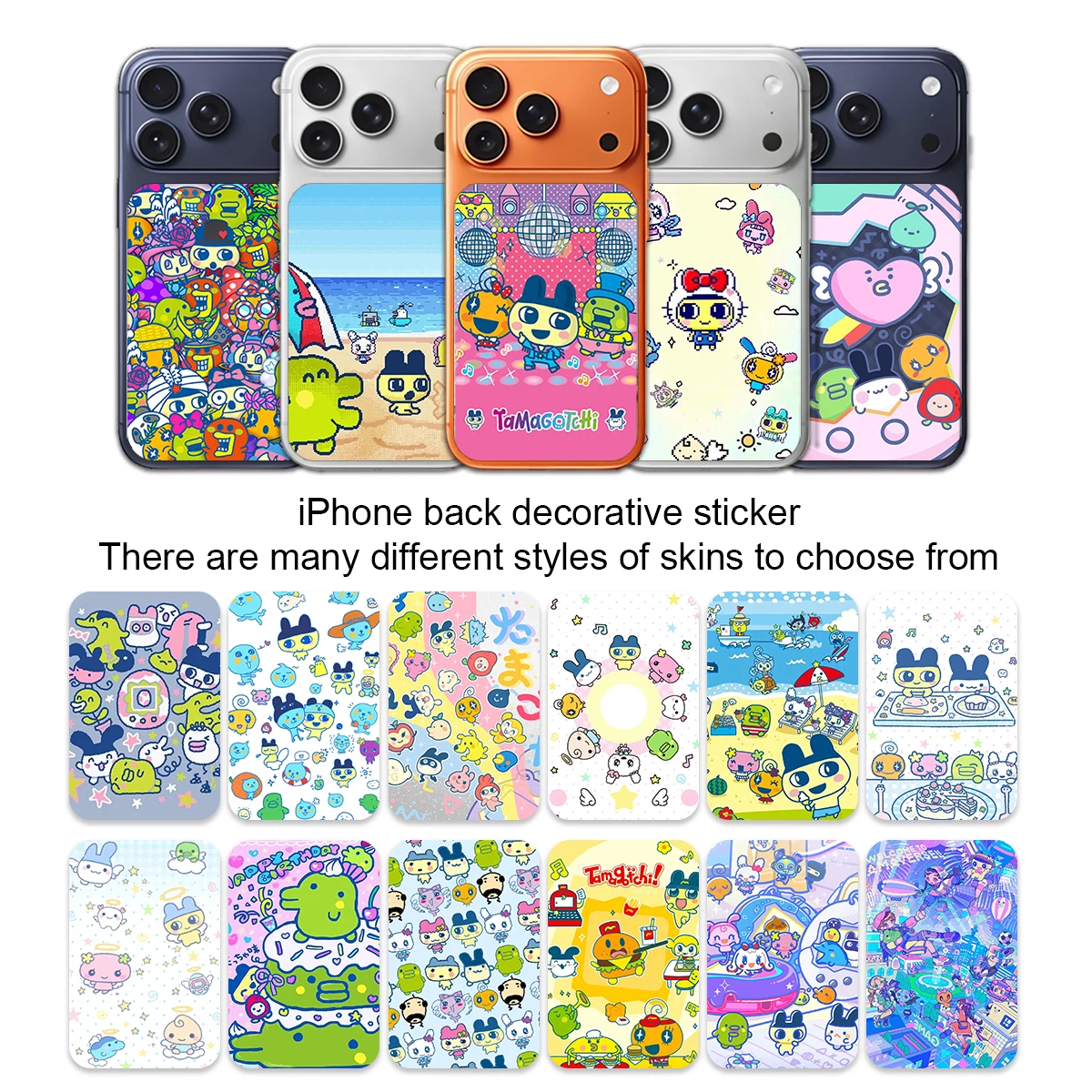 �y�Z�[�����z���敗�̂��킢�����܂������X�e�b�J�[ iPhone 17 Pro�p �}���b�`�A�[�g�X�e�b�J�[�t�� �Ϗ���TPU�N���A�\�t�g�o���p�[�P�[�X�J�o�[