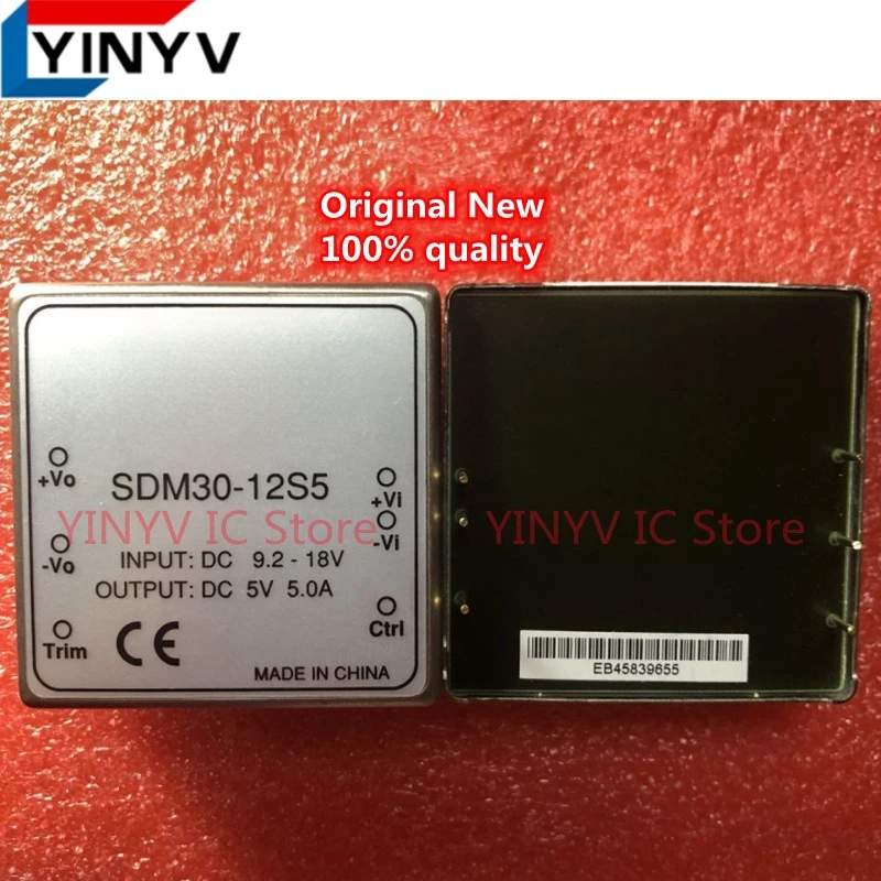 

1PCS SDM30-12S5 SDM30-24S5 SDM30-48S5 SDM30-24S12 SDM30-48S12 SDM30 30W DC-DC Single Output 100% new imported original