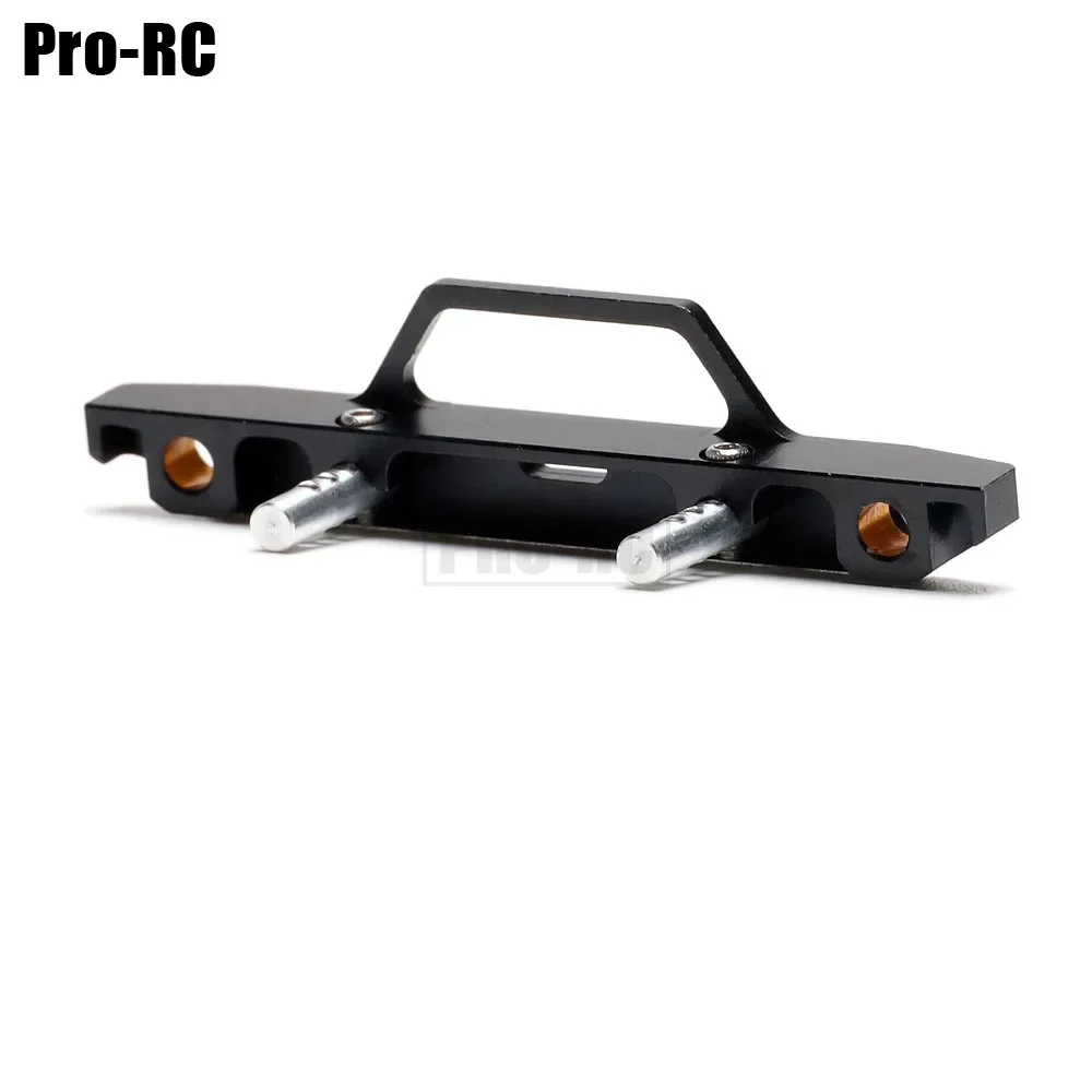 1 Buah Bumper Depan & Perangkat Keras Pemasangan Aloi Aluminium untuk Mobil RC 1/24 Axial SCX24 1967 Chevrolet 90081 4WD-RTR Suku Cadang Peningkatan