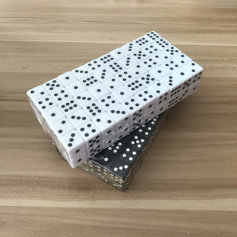 

10 шт., квадратные кости, 14 мм